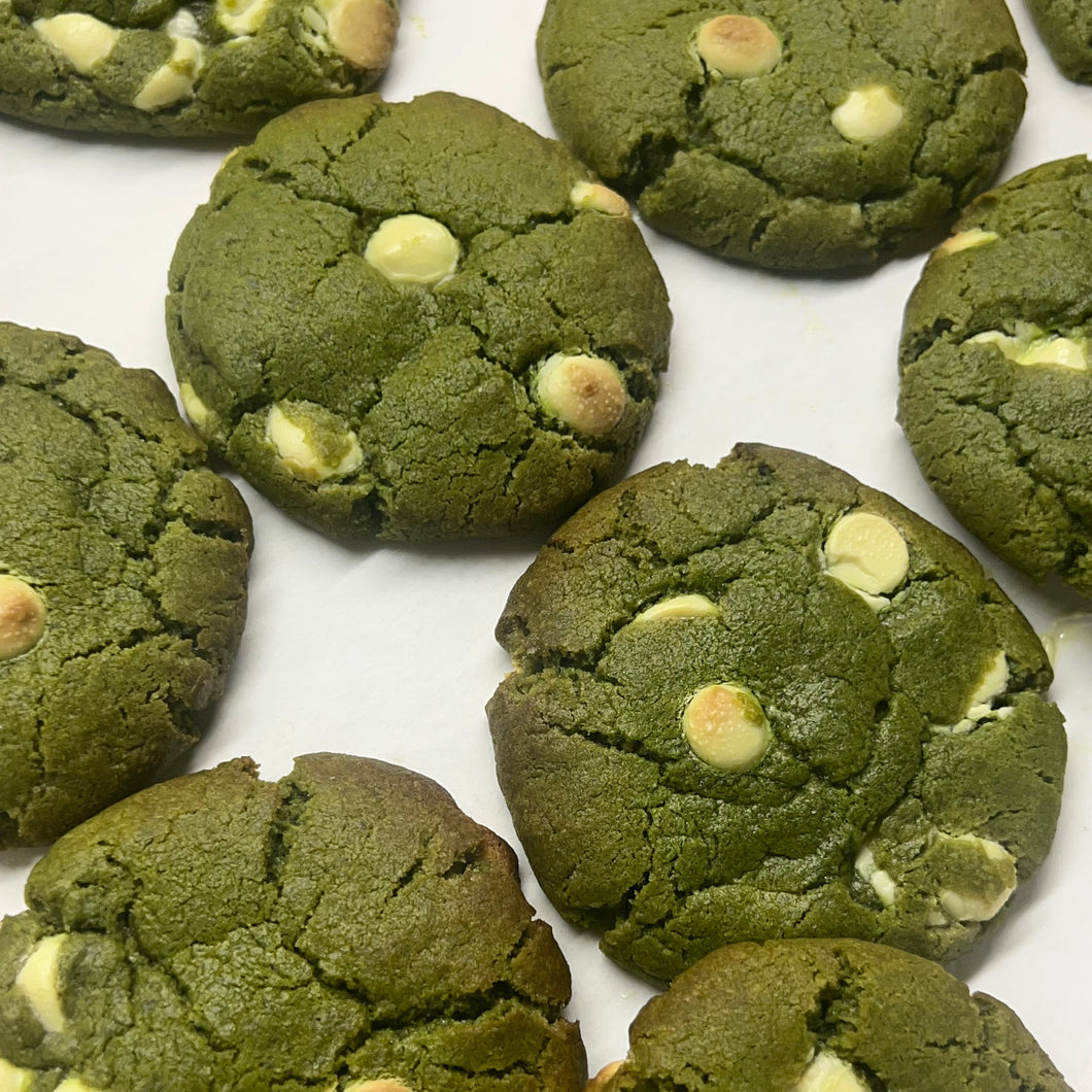 Matcha cookies 3 stuks