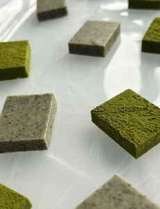 Divine Maia Chocolates matcha x black sesame