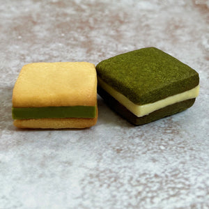 Divine Maia Chocolates Nama Cookies Matcha/Yuzu (5 stuks) PRE-ORDER *UITVERKOCHT*