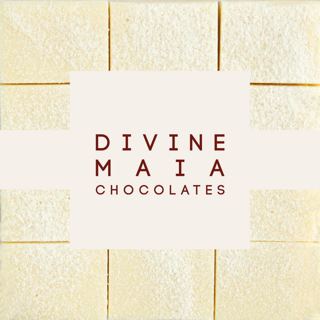 Divine Maia Chocolates Mini Vanilla White