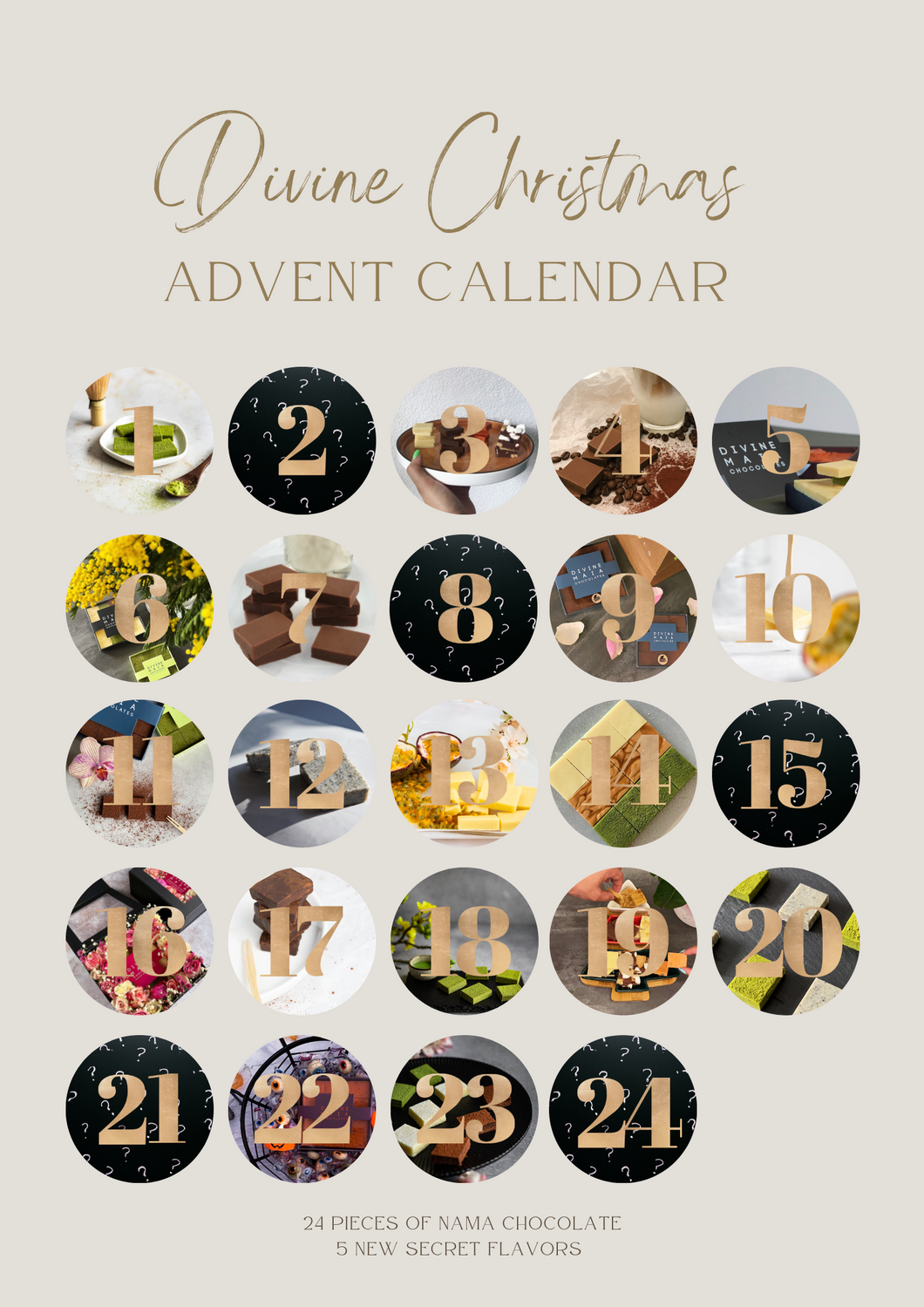 2022 Divine Christmas Advent Calendar 2022 (pre-order 28 november) UITVERKOCHT